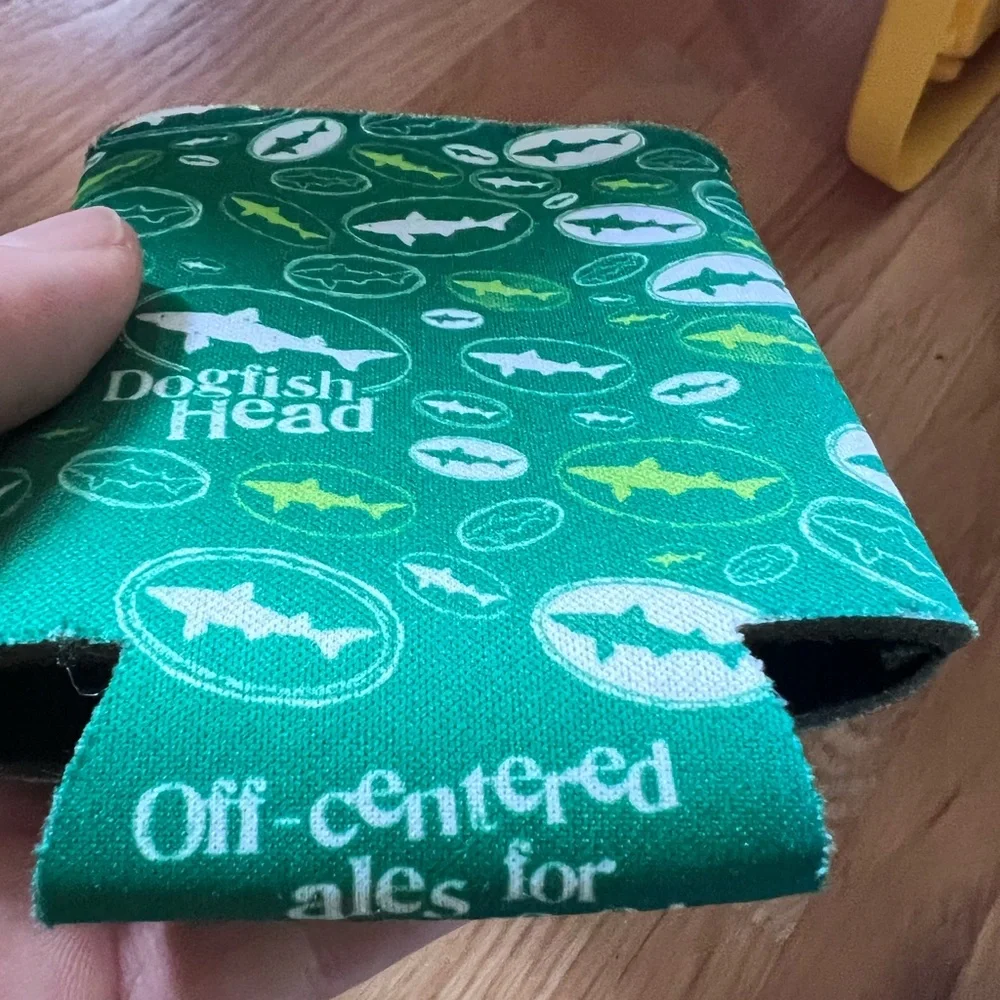 Dogfish Head Green Can Cooler Coozies Like New GUC ❤️